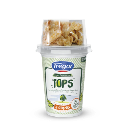YOGUR CON COPOS ENTERO X 164 GR -TREGAR