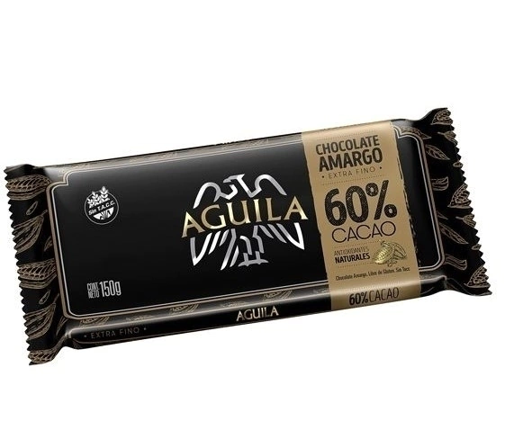 BARRA AGUILA 60 % CACAO X 150 GR - AGUILA