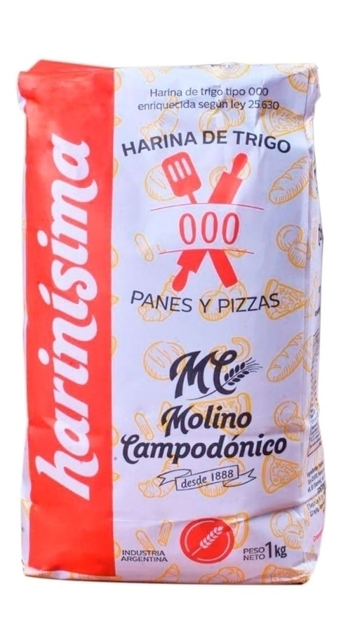 HARINA 000 X 1KG -MOLINO CAMPODONICO