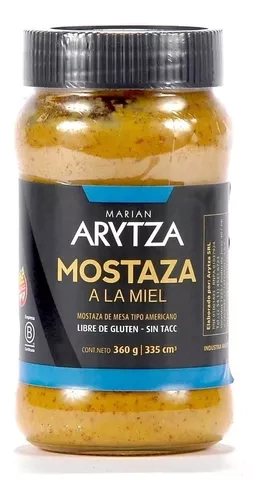 MOSTAZA A LA MIEL X 360 GR- ARYTZA